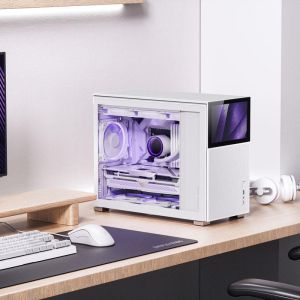 Case Jonsbo D31 Mesh Screen TG, mATX, White