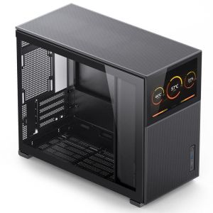 Case Jonsbo D31 Mesh Screen TG, mATX, Black