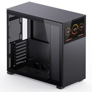 Case Jonsbo D41 Screen TG, mATX, Black