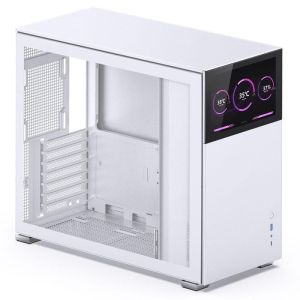 Case Jonsbo D41 Screen TG, mATX, White