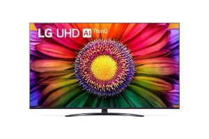 TV LG 65UR81003LJ, 65" 4K UltraHD TV 4K (3840 x 2160), DVB-T2/C/S2, webOS 23 Smart TV, ThinQ AI, a5 AI Processor 4K Gen6, WiFi, HDR10 pro, HLG, ALLM/HGiG, 4K Upscaling, AI Sound, Voice Control, AirPlay, Quick Card, HDMI eARC, CI, LAN, USB, Bluetoo