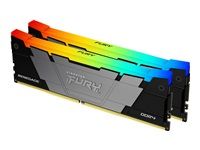 Kingston 64GB 6400MT/s DDR5 CL32 DIMM (Kit of 2) FURY Renegade RGB XMP
