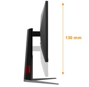 Монитор AOC 27G4HA, 27" Fast IPS WLED, 1920x1080@200Hz, 1ms GtG, 0.5ms MPRT, 300cd m/2, 1000:1, 80M:1 DCR, Adaptive Sync, FlickerFree, Low Blue Light, 2Wx2, Tilt, Height Adjust, Pivot, Swivel, 2xHDMI, DP