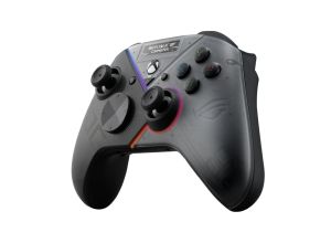 Геймпад Asus ROG Raikiri Pro OLED display, tri-mode connectivity, remappable buttons&triggers, 4 rear buttons, step&linear triggers, adjustable joystick sensitivity, 3.5mm jack with ESS DAC, for PC and Xbox