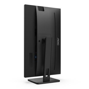 Monitor AOC Q27P2Q, 27" IPS WLED, 2560x1440@75Hz, 4ms GtG, 300cd m2, 1000:1, DCR 50M:1, FlickerFree, Low Blue Light, 2Wx2, Tilt, Height Adjust, HDMI-Swivel, Pivot , DP, hub USB