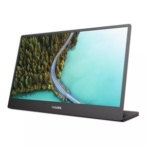 Monitor Philips 16B1P3302D, 15,6" IPS WLED, 1920x1080 la 60Hz, 5ms GtG, 250cd m/2, 700:1, DCR 20M:1, FlickerFree, Low Blue Light, Tilt, Pivot 2xUSB