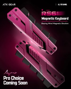 ATK Professional Gaming Mechanical Keyboard RS6 Ultra - 8K, TTC RGB Magneto [Linear] - Night Hunter