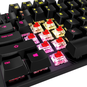 Tastatură mecanică pentru jocuri Gigabyte Aorus K1 RGB Cherry MX Red Switch