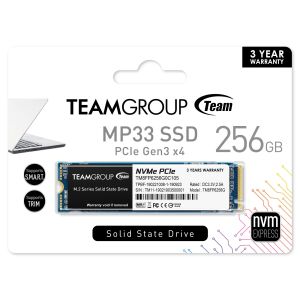 SSD Team Group MP33, M.2 2280 256 GB PCI-e 3.0 x4 NVMe