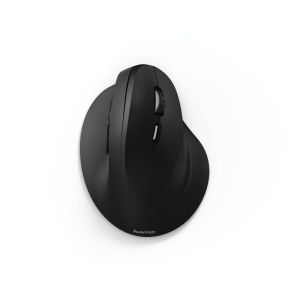 Mouse ergonomic wireless HAMA EMW-500, USB, 1000/1400/1800 dpi, negru