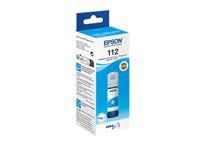EPSON 112 EcoTank Pigment Cyan ink bottle