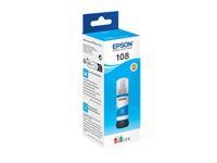 EPSON 108 EcoTank Cyan Ink Bottle