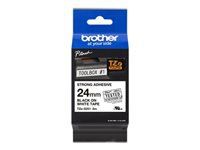 Consumable Brother TZe-S251 Tape Black on White, Strong Adhesive, 24mm, 8 m - Eco