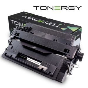 Tonergy Compatible Toner Cartridge HP 55A CE255A CANON CRG-724 Black, Standard Capacity 6k