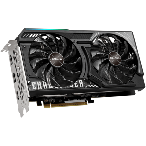 ASROCK Video Card AMD Radeon RX 9060 XT Challenger 8GB OC GDDR6, 128-bit, 2x DisplayPort 2.1a, 1x HDMI 2.1b, 249 x 132 x 41 mm, recomended PSU 550W, 1x 8-pin power connector, 90-GA5TZZ-00UANF