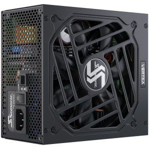Seasonic VERTEX GX-850 Gold, ATX 3.0, 80 PLUS GOLD, 135mm FDB Fan, Fully Modular, PCIe Gen 5 Cable (12VHPWR) included, 10 Years Warranty (1VT85GFRT3A14X)
