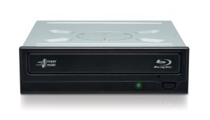 Оптично устройство Hitachi-LG BH16NS55 Internal Super Multi Blu-Ray Rewriter, SATA, M-Disk&BDXL Support, Bulk, Black