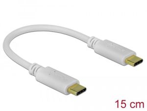 Delock USB Type-C Charging Cable 15 cm PD 100 W with E-Marker