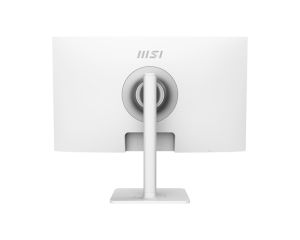 Монитор MSI Modern MD2712PW, 27", 100Hz, 1ms, IPS, 1920x1080 (FHD), 16:9, Flat, HDR Ready, EyesErgo, AG, MSI Display Kit, 117% sRGB, 300 nits, 1000:1, RedDot Winner, 1xHDMI1.4, 1xTypeC DP alt. w/PD (15W), Speakers 2x3W, Pivot, Heigh Adj., VESA, White, 5.8