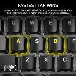 Gaming Mechanical keyboard CORSAIR K70 Core RGB Corsair Linear Red Switch - Carbon Gray
