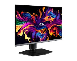 Монитор MSI MPG 272URX QD-OLED, 26.5", 0.03ms, 240Hz, 3840x2160 (UHD), 16:9, FLAT, Oled care 2.0, G-Sync Compatible, ClearMR 13000, HDR, 1.5M:1, 100M:1, DP(2.1a), 2xHDMI 2.1, 1xTypeC DP alt. w/PD (98W), USB HUB, Pivot, Heigh Adj., Black, 8kg