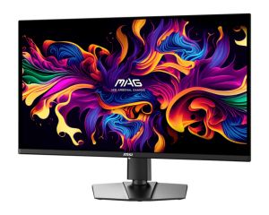 Монитор MSI MAG 321UP QD-OLED, 32", 0.03ms,165Hz, 3840x2160 (UHD), 16:9, Flat, Oled Care 2.0, FreeSync Premium Pro, Clear MR 9000, AR, 250 nits, DCR 150M:1, DP(1.4a), 2xHDMI 2.1, 1xTypeC DP alt. w/PD (15W), Pivot, Heigh Adj., Black, 9.1kg