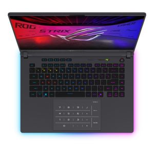 Лаптоп Asus Strix G16 G615LR-S5152W,INTEL ARL HX  Ultra 9, 16.0  WQXGA 2560X1600 16:10 Bend+500nits AG Wide View, 240Hz,DDR5 32GB ( 16GB DDR5-5600 SO-DIMM *2 ) ,1TB , RTX5070  Ti 12GB,Wi-Fi 7 ,Backlit Kbd 4-Zone RGB, Windows 11,Eclipse Gray +ROG backpack