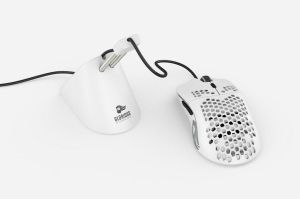 Accesoriu pentru gaming Glorious Bungee Mouse Cable (alb)