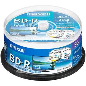 BD-R MAXELL, un singur strat, Blu-Ray, 25 GB, 4x, imprimabil, 25 px.