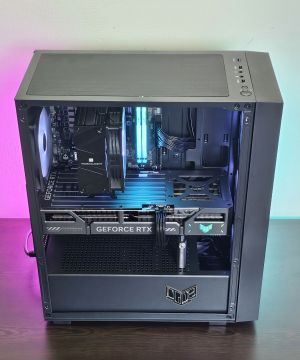 RTX 5070 12GB/ Ryzen 7-7700/ RAM 32GB/ SSD 1TB/ 1000W 80 Plus Silver  - Геймърски компютър DarkReaper Z1