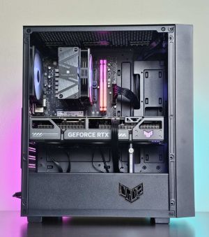 RTX 5070 12GB/ Ryzen 7-7700/ RAM 32GB/ SSD 1TB/ 1000W 80 Plus Silver  - Геймърски компютър DarkReaper Z1
