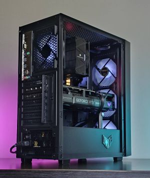 RTX 5070 12GB/ Ryzen 7-7700/ RAM 32GB/ SSD 1TB/ 1000W 80 Plus Silver  - Геймърски компютър DarkReaper Z1