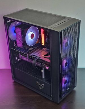 RTX 5070 12GB/ Ryzen 7-7700/ RAM 32GB/ SSD 1TB/ 1000W 80 Plus Silver  - Геймърски компютър DarkReaper Z1