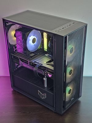 RTX 5070 12GB/ Ryzen 7-7700/ RAM 32GB/ SSD 1TB/ 1000W 80 Plus Silver  - Геймърски компютър DarkReaper Z1