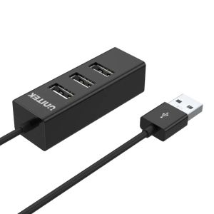 Unitek хъб USB 2.0 HUB 4 port - Y-2140