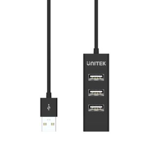 Unitek хъб USB 2.0 HUB 4 port - Y-2140