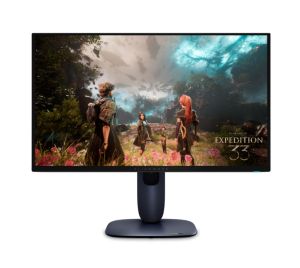 Монитор Dell Alienware AW2725Q, 26.7" QD-OLED, IPS, 0.03 ms GtG, AMD FreeSync, NVIDIA G-SYNC, 1,500,000:1, 1000 cd/m2, 4K UHD (3840 x 2160), 240Hz, 99% DCI-P3, HDMI, Earc, DP, USB 5Gbps, USB-C, PIP, PBP, Height Adjustable, Pivot, Swivel, Tilt