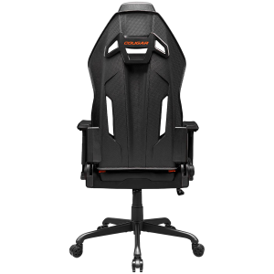 COUGAR Hotrod, Scaun de gaming, Spuma MoldShaping de înaltă densitate, piele Hyper-Dura, Design pentru spătar cu mai multe zone, Pernă lombară cu reglare în sus și în jos, Cotiere 3D, Bază din oțel cu 5 stele, Rotile silentioase, Suport pentru greutate - 