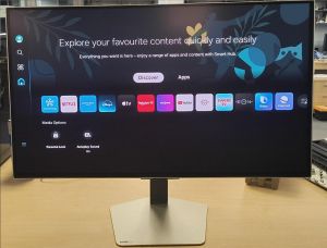 Monitor SAMSUNG Odyssey OLED G80SD, Opened package