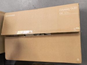 Monitor SAMSUNG Odyssey OLED G80SD, Opened package
