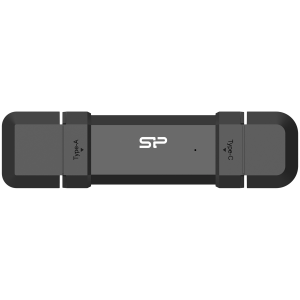 Silicon Power DS72 2TB USB Type-A and USB Type-C 3.2 Gen 2 Black
