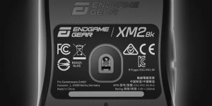 Endgame Gear професионална геймърска мишка XM2 8K - Gaming Mouse - Black