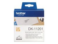 BROTHER P-Touch DK-11201 etichetă de adresă standard tăiată cu matriță 29x90mm 400 de etichete
