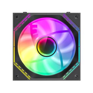Gamemax Комплект вентилатори Fan Pack 3-in-1 3x120mm - FN12A-S3I Black, Daisy-Chain, Addressable RGB