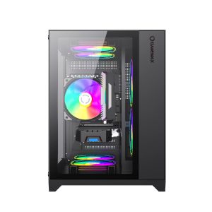 Gamemax кутия Case mATX - Infinity Mini Black