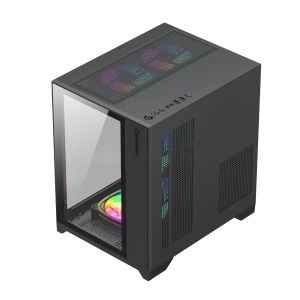 Gamemax кутия Case mATX - Infinity Mini Black