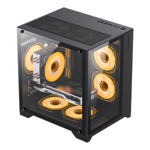 Gamemax кутия Case mATX - Infinity Mini Black