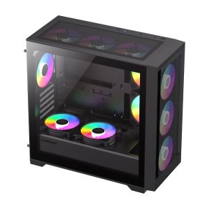 Gamemax кутия Case mATX - DEFENDER MB - Addressable RGB