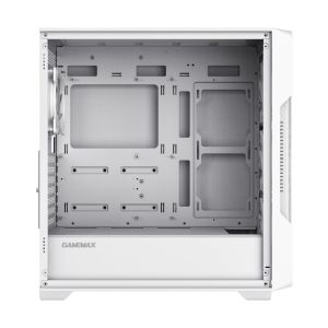 Gamemax кутия Case EATX - SIEGE White - Addressable RGB