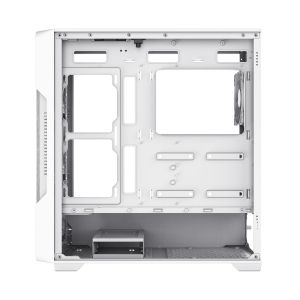 Gamemax кутия Case EATX - SIEGE White - Addressable RGB